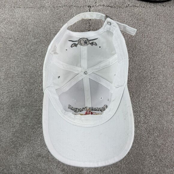 Captain Morgan white adjustable strap back hat - Picture 6 of 6
